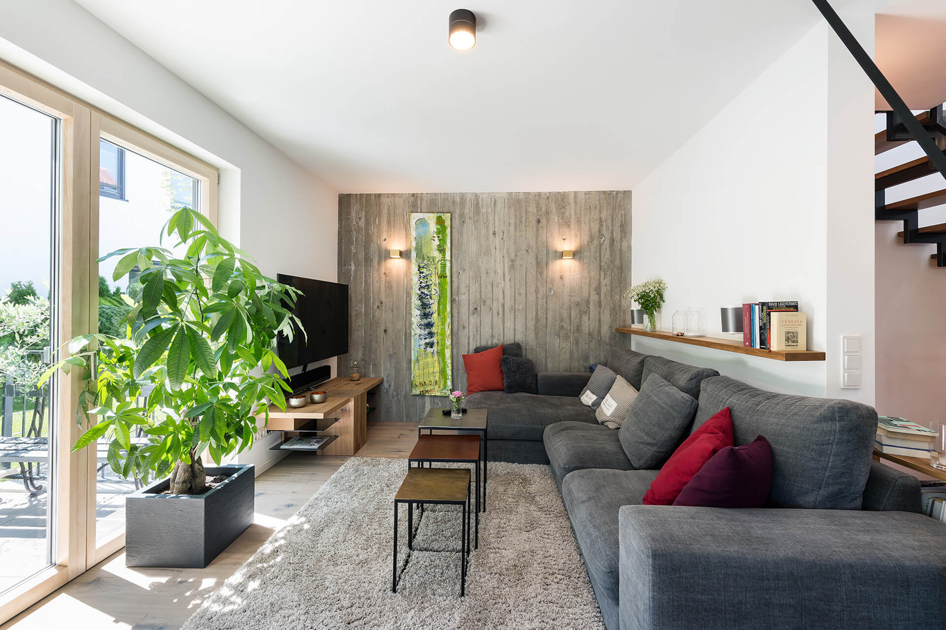 Einfamilienhauses und Doppelhaus, Kybergstr., Oberhaching