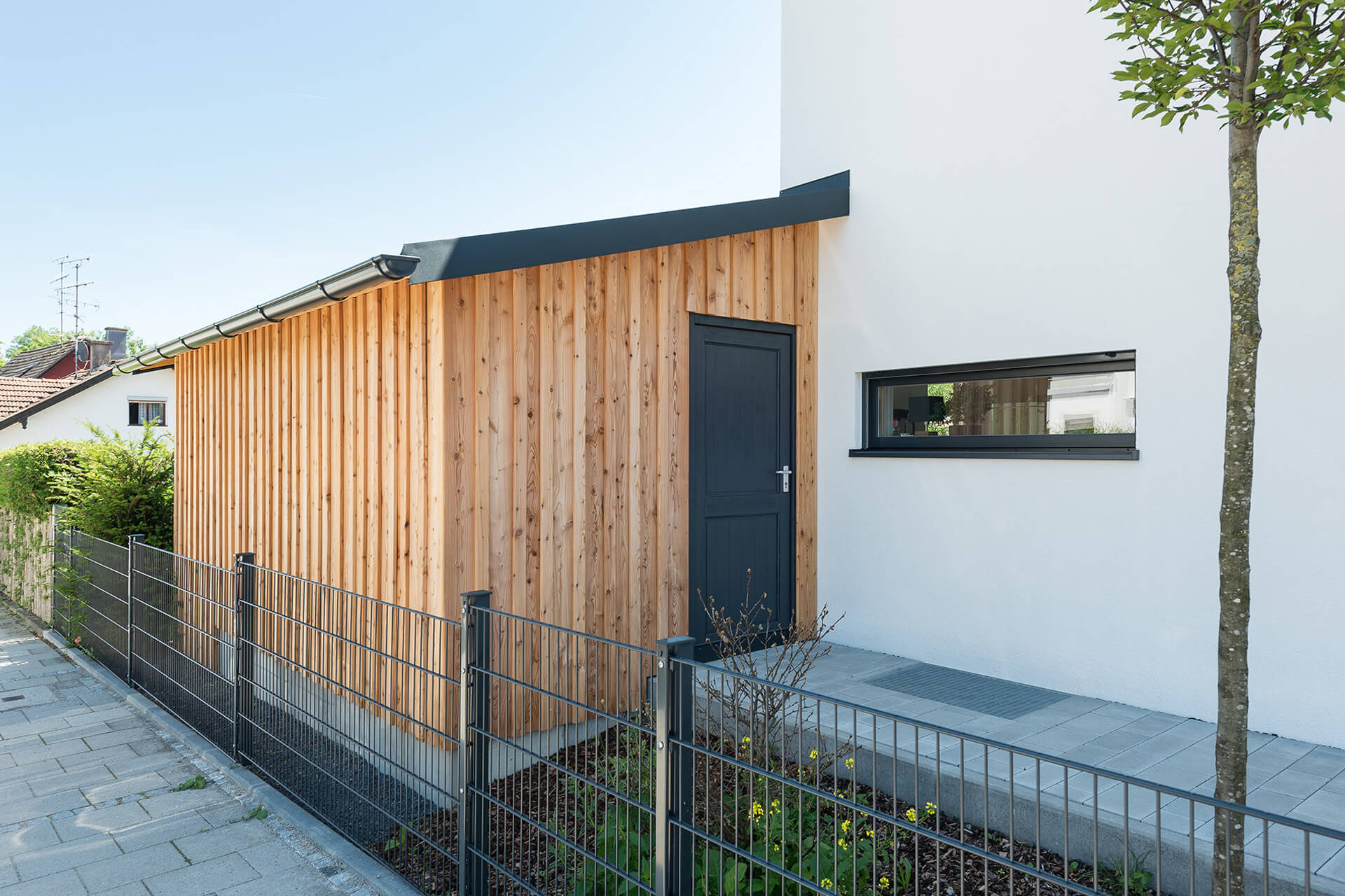 Einfamilienhauses und Doppelhaus, Kybergstr., Oberhaching